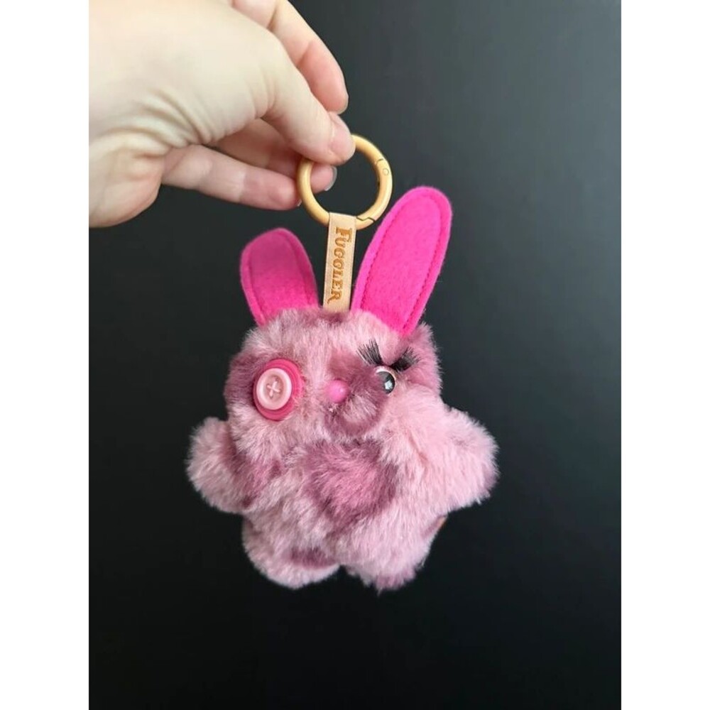 Fuggler Baby Baddies Keyring Charm 5” Rabid Rabbit